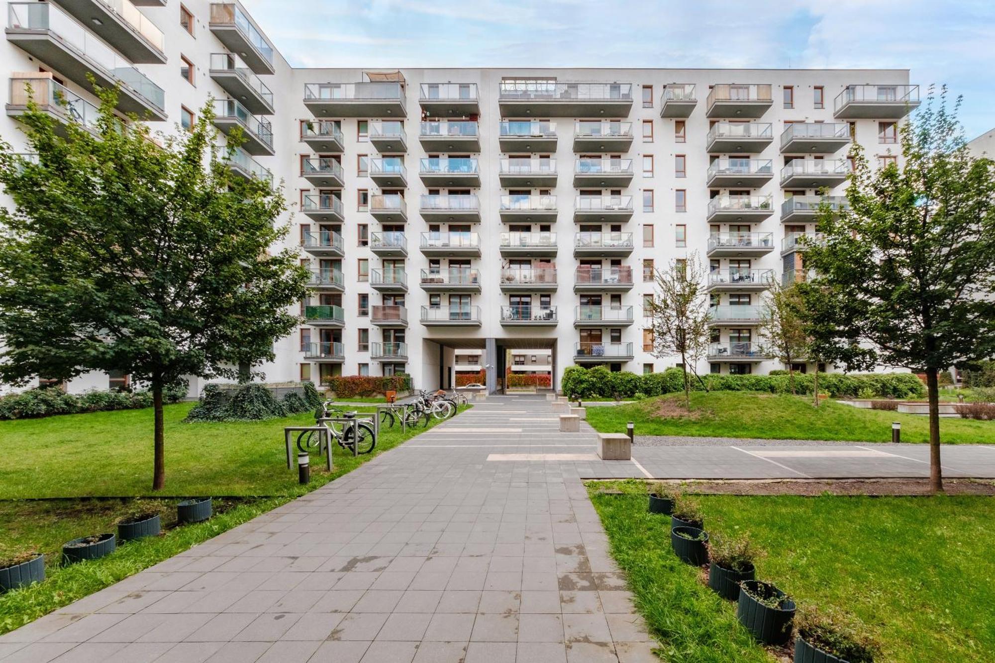 Studio Wola Apartament Kasprzaka - Wifi + Smart Tv Warsaw Exterior photo